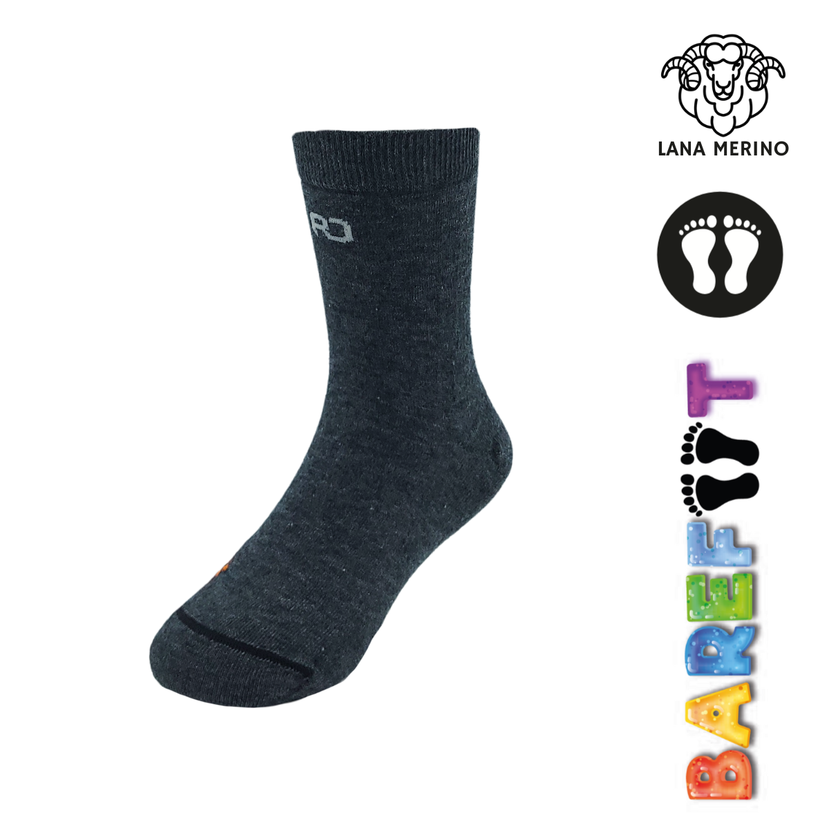 BAREFOOT INFANTIL MERINO GRIS_2