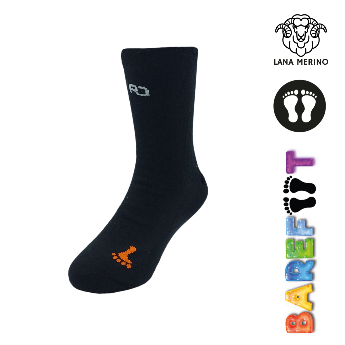 BAREFOOT INFANTIL MERINO NEGRO_2